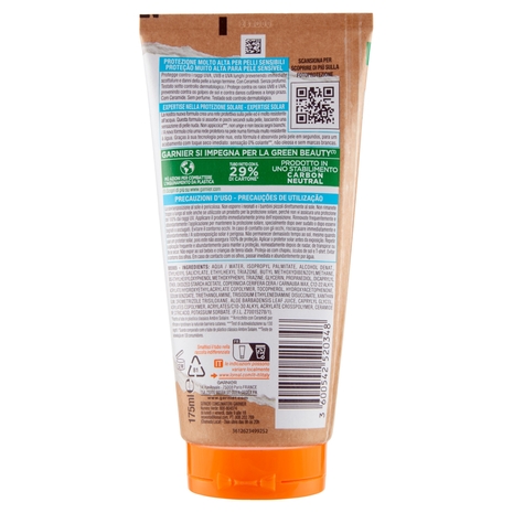 Garnier Ambre Solaire Advanced Sensitive Adulti Latte Ceramide Protect 175 ml